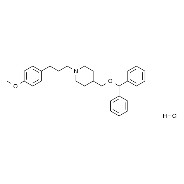 4-[(Diphenylmethoxy)methyl]-1-[3-(4-methoxyphenyl)propyl]-piperidinehydrochloride