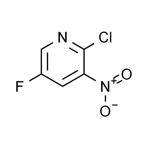 2-氯-5-氟-3-硝基吡啶