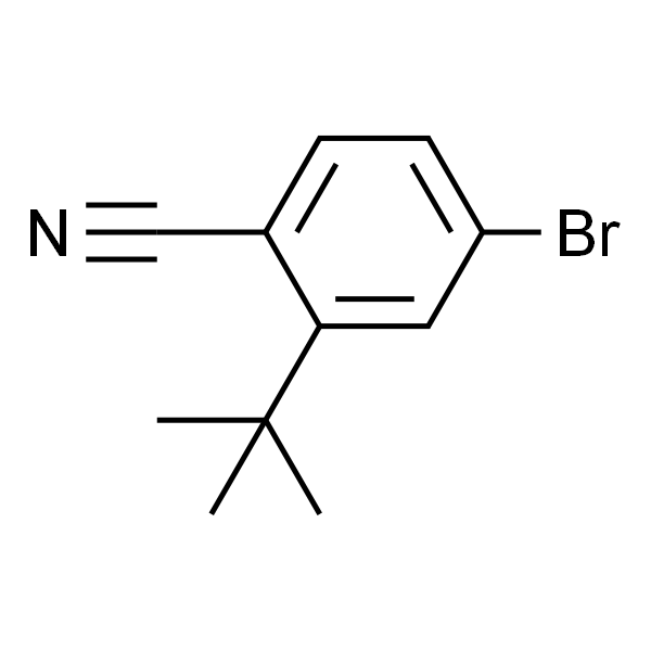 4-溴-2-(叔丁基)苯基腈