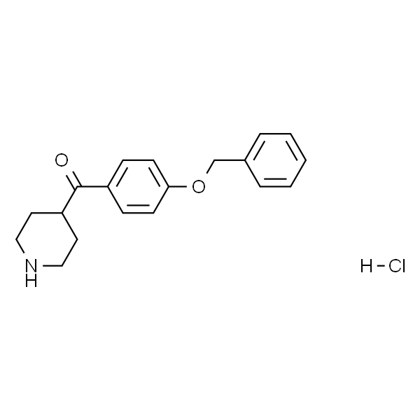 (4-苯基甲氧基苯基)-哌啶-4-基甲酮盐酸盐