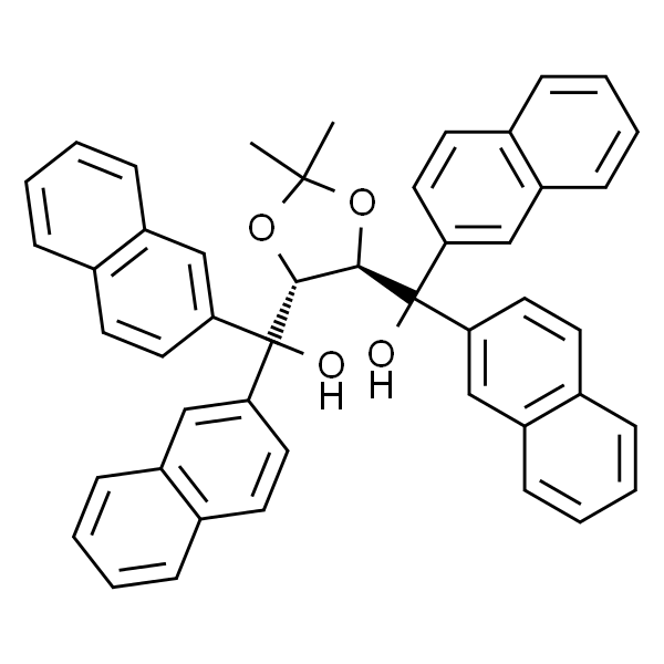 (4R,5R)-2,2-二甲基-α,α,α′,α′-四(2-萘基)二氧戊环-4,5-二甲醇
