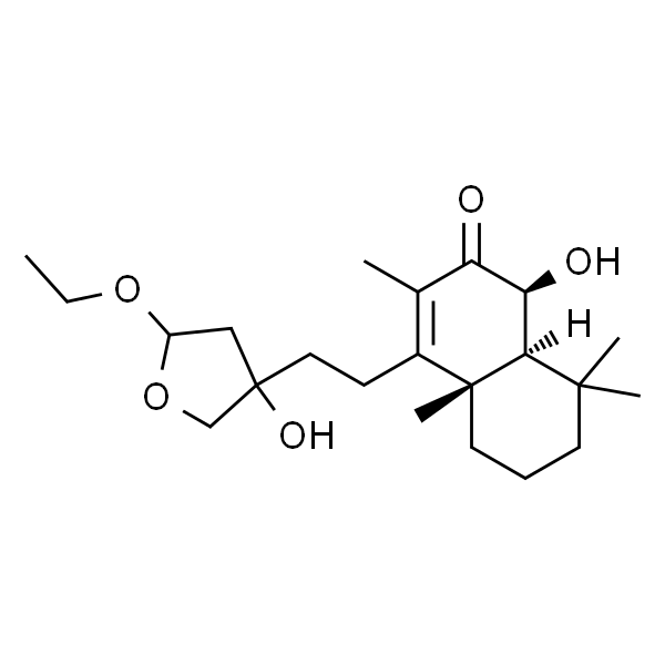 15,16-Epoxy-15-ethoxy-6β,13-dihydroxylabd-8-en-7-one