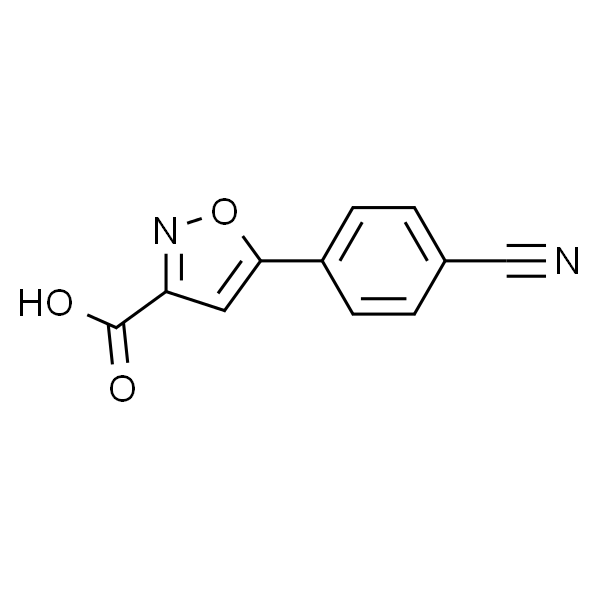 5-(4-氰基苯基)异噁唑-3-甲酸