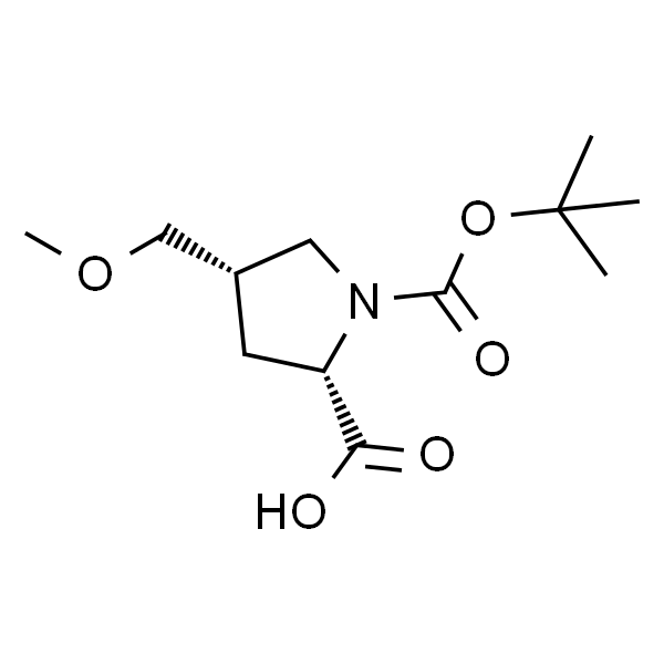 (2S,4S)-1-(叔丁氧羰基)-4-(甲氧甲基)吡咯啉-2-羧酸