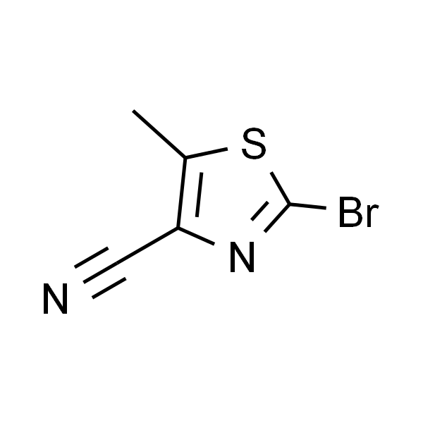 2-溴-5-甲基噻唑-4-甲腈