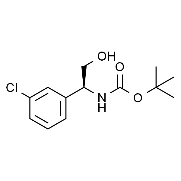 (S)-(1-(3-氯苯基)-2-羟乙基)氨基甲酸叔丁酯