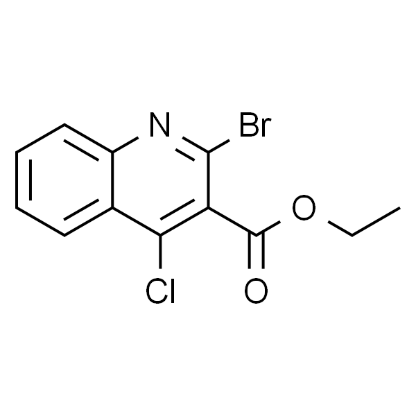 2-溴-4-氯喹啉-3-羧酸乙酯