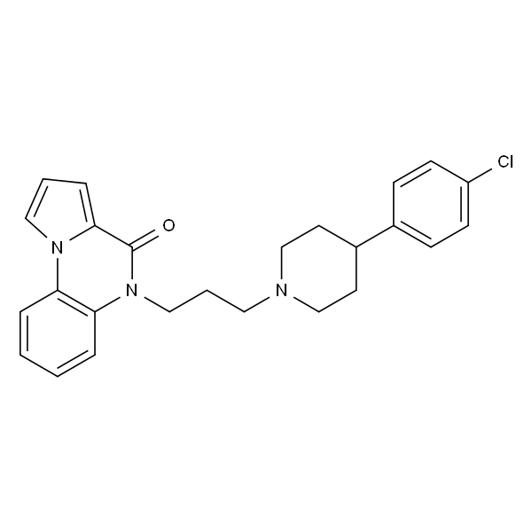 5-(3-(4-(4-氯苯基)哌啶-1-基)丙基)吡咯[1,2-a]喹恶啉-4(5H)-酮