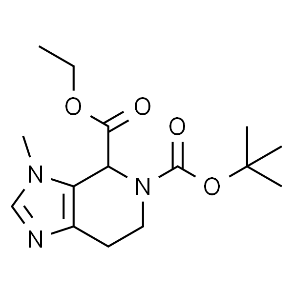 N5-Boc-3-甲基-6,7-二氢-3H-咪唑并[4,5-c]吡啶-4,5(4H)-4-羧酸乙酯