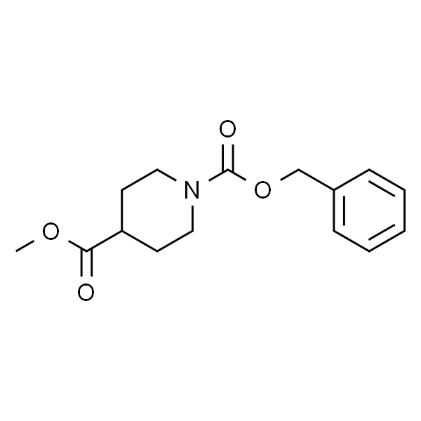 N-Cbz-4-哌啶甲酸甲酯