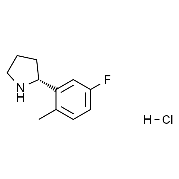 (R)-2-(5-氟-2-甲基苯基)吡咯烷盐酸盐