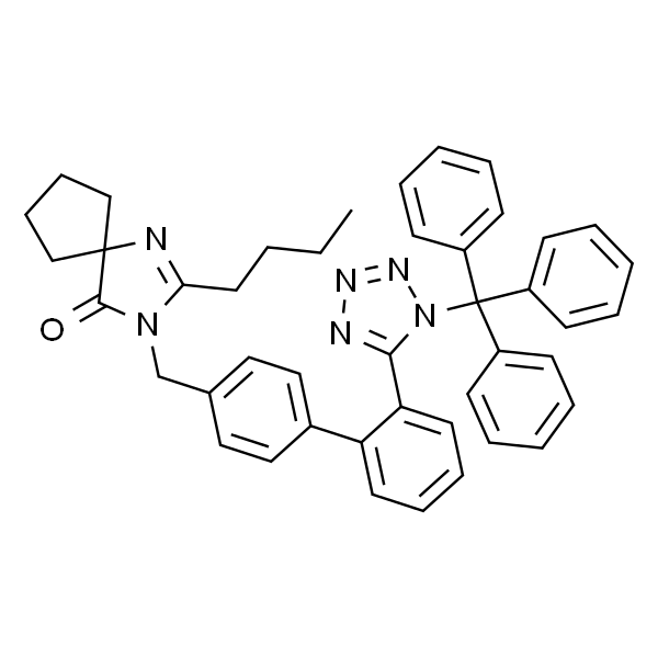 2-丁基-3-((2'-(2-三苯基-2H-四唑-5-基)-[1,1'-联苯]-4-基)甲基)-1,3-二氮杂螺环[4.4]壬-1-烯-4-酮