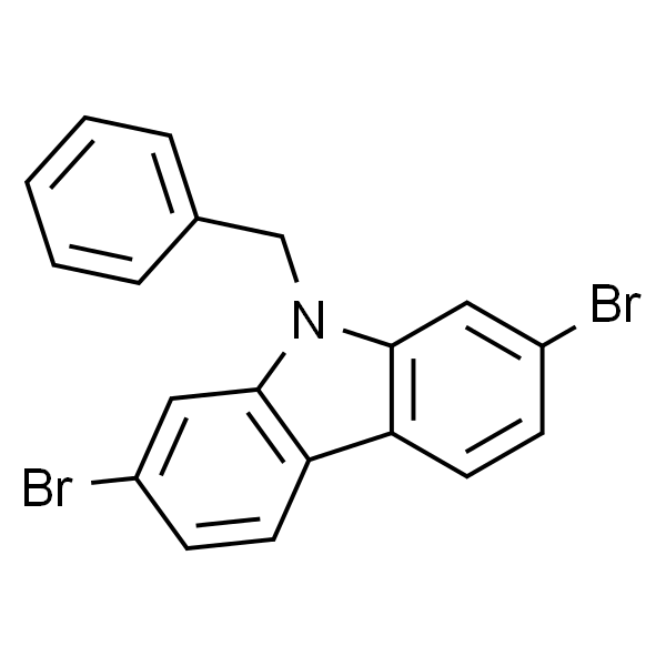 9-苄基-2,7-二溴-9H-咔唑