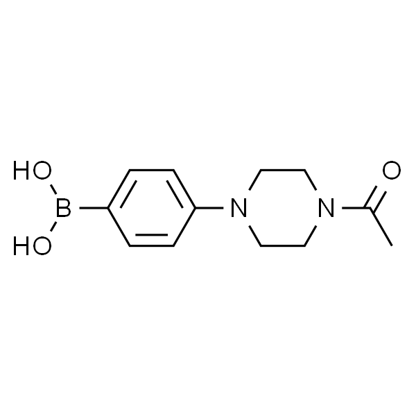 4-(4-乙酰基-1-哌嗪基)苯硼酸