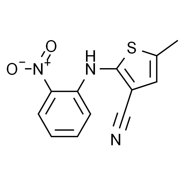 2-(2-硝基苯胺基)-3-氰基-5-甲基噻吩