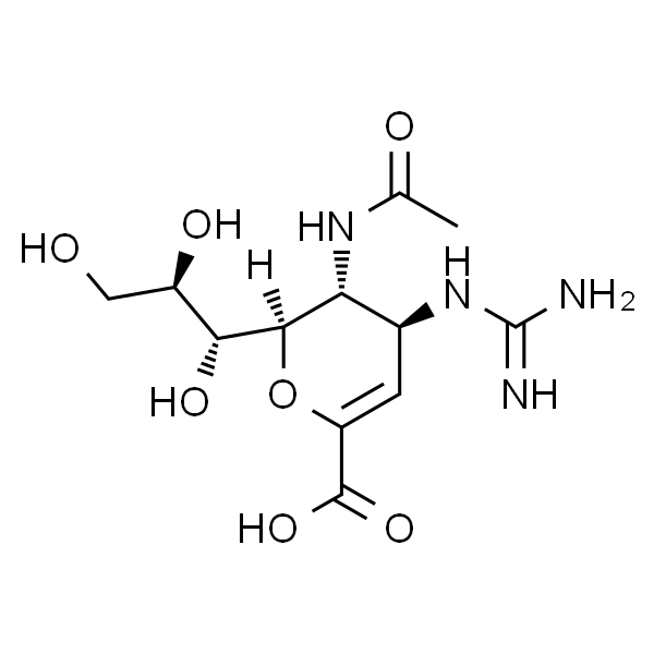 (2R,3R,4S)-3-乙酰氨基-4-胍基-2-((1R,2R)-1,2,3-三羟基丙基)-3,4-二氢-2H-吡喃-6-羧酸