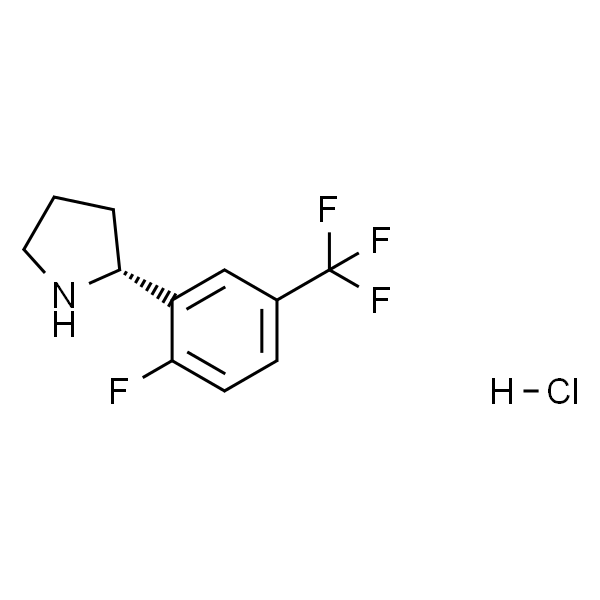 (R)-2-(2-氟-5-(三氟甲基)苯基)吡咯烷盐酸盐