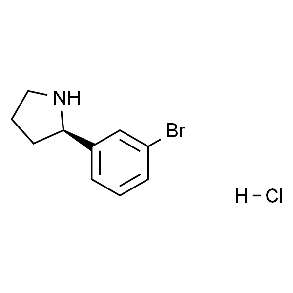 (R)-2-(3-溴苯基)吡咯烷盐酸盐