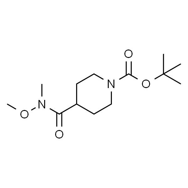 4-(N-甲氧基-N-甲基氨基甲酰)-1-哌啶甲酸叔丁酯