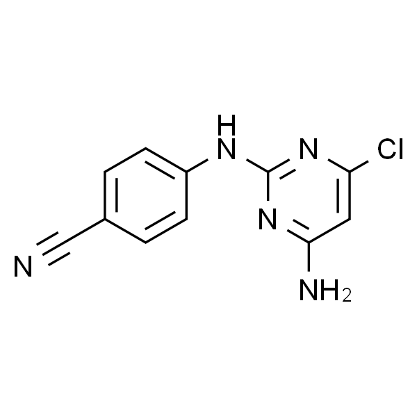 4-(4-氨基-6-氯嘧啶-2-基氨基)苄腈