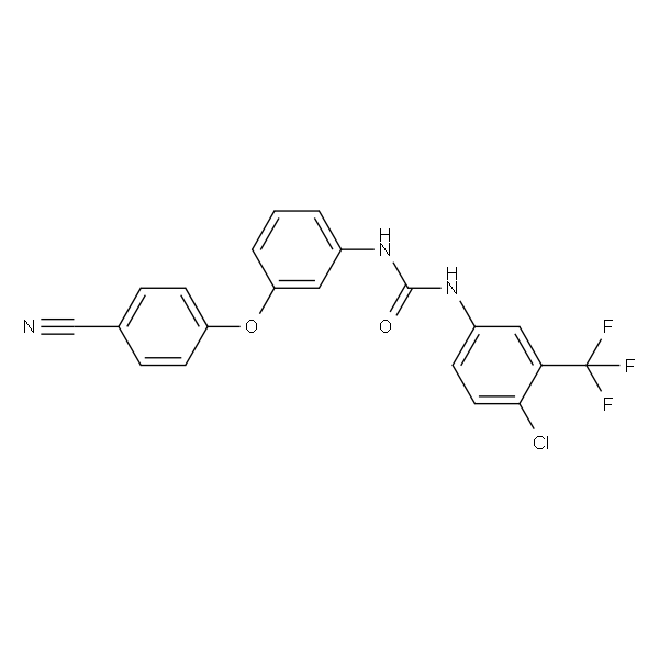 1-(4-chloro-3-(trifluoromethyl)phenyl)-3-(3-(4-cyanophenoxy)phenyl)urea