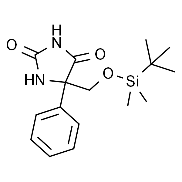 5-(((tert-Butyldimethylsilyl)oxy)methyl)-5-phenylimidazolidine-2,4-dione