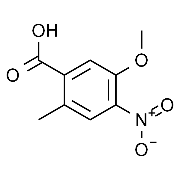 5-甲氧基-2-甲基-4-硝基苯甲酸