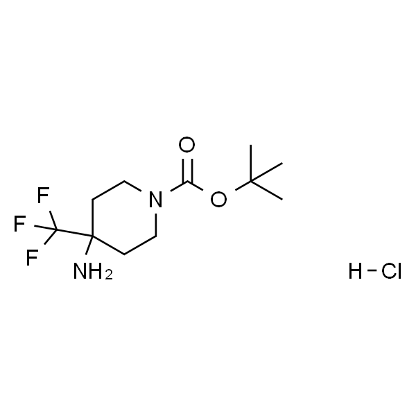 4-氨基-4-(三氟甲基)哌啶-1-甲酸叔丁酯盐酸盐