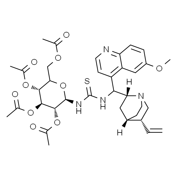 N-?[(8α,?9S)?-?6'-Methoxycinchonan-?9-?yl]?-?N'-?(2,?3,?4,?6-?tetra-?O-?acetyl-?β-?D-?glucopyranosyl)?thiourea