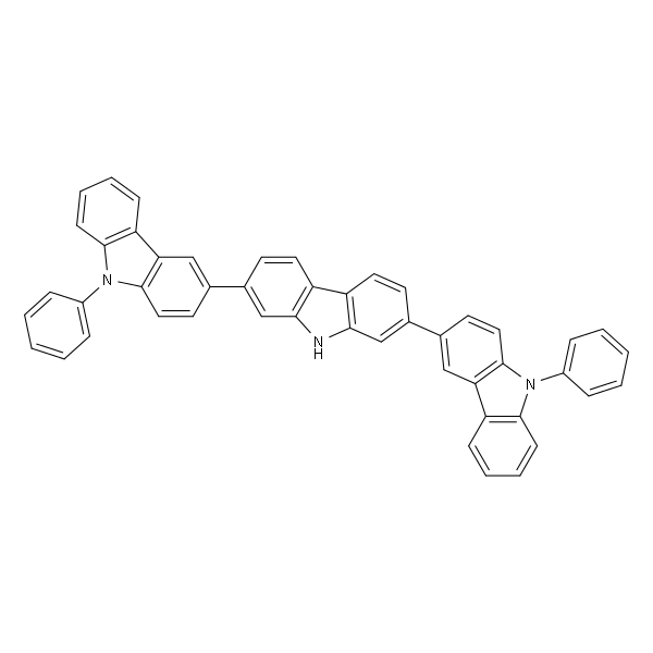 9,9''-二苯基-9H,9'H,9''H-3,2':7',3''-三咔唑