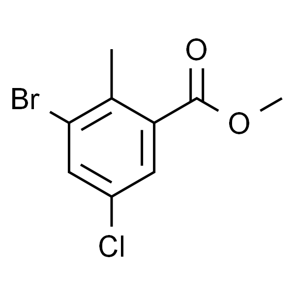 3-溴-5-氯-2-甲基苯甲酸甲酯