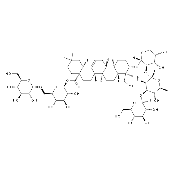 灰毡毛忍冬皂苷甲