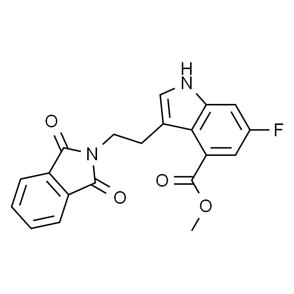 3-(2-(1,3-二氧代异吲哚啉-2-基)乙基)-6-氟-1H-吲哚-4-甲酸甲酯