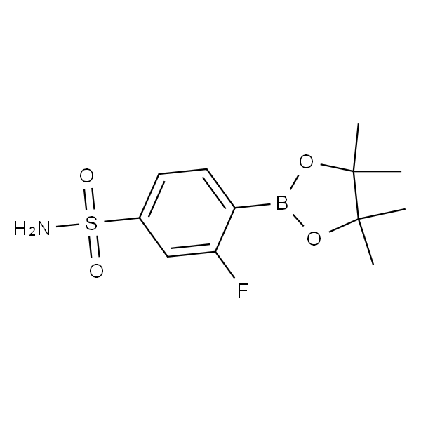 3-氟-4-(4,4,5,5-四甲基-1,3,2-二氧杂硼烷-2-基)苯磺酰胺