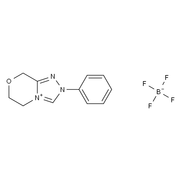 2-苯基-5,6-二氢-8H-[1,2,4]三唑并[3,4-c][1,4]恶嗪-2-鎓四氟硼酸盐