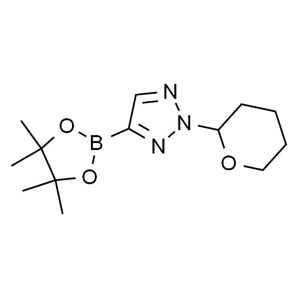 2-(四氢-2H-吡喃-2-基)-4-(4,4,5,5-四甲基-1,3,2-二氧苯甲醛-2-基)-2H-1,2,3-三唑