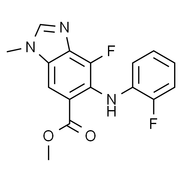 4-氟-5-((2-氟苯基)氨基)-1-甲基-1H-苯并[d]咪唑-6-羧酸甲酯