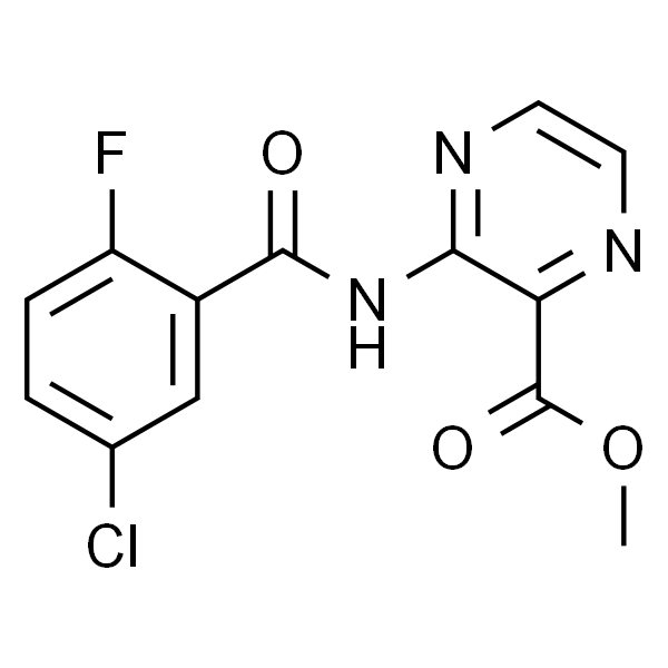 3-(5-氯-2-氟苯甲酰氨基)吡嗪-2-羧酸甲酯