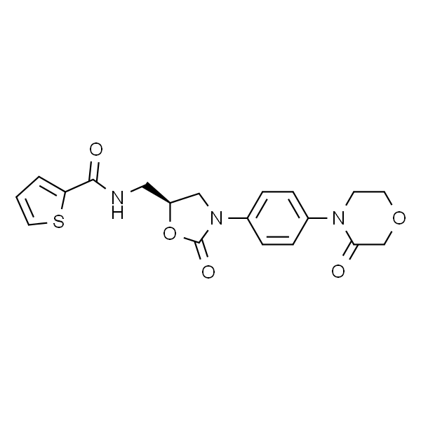 (S)-N-((2-氧代-3-(4-(3-氧代吗啉代)苯基)噁唑烷-5-基)甲基)噻吩-2-甲酰胺