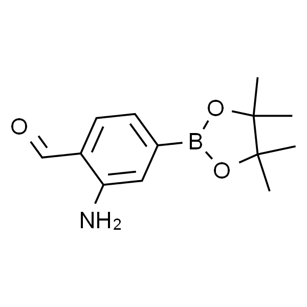 2-氨基-4-(4,4,5,5-四甲基-1,3,2-二氧硼杂环戊烷-2-基)苯甲醛