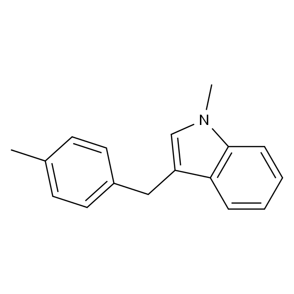 1-甲基-3-(4-甲基苄基)-1H-吲哚