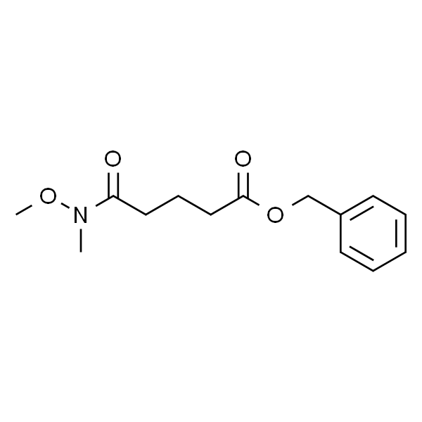 5-[甲氧基(甲基)氨基]-5-氧代戊酸苄酯