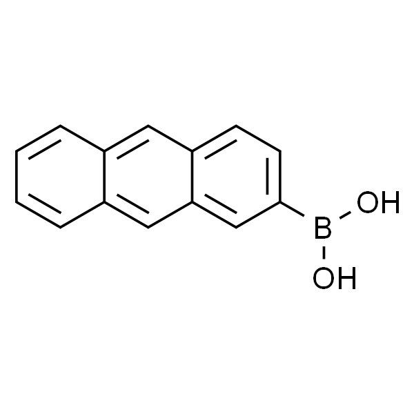 2-蒽硼酸 (含不同量的酸酐)