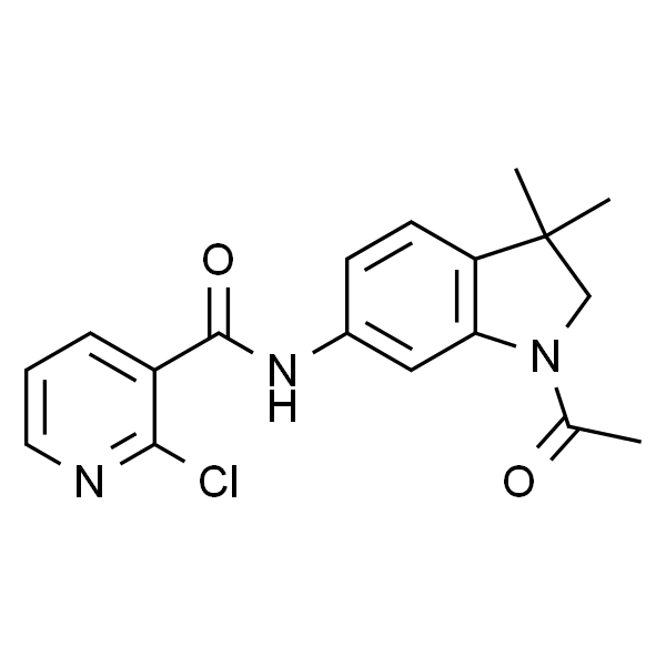 N-(1-acetyl-3,3-dimethylindolin-6-yl)-2-chloronicotinamide