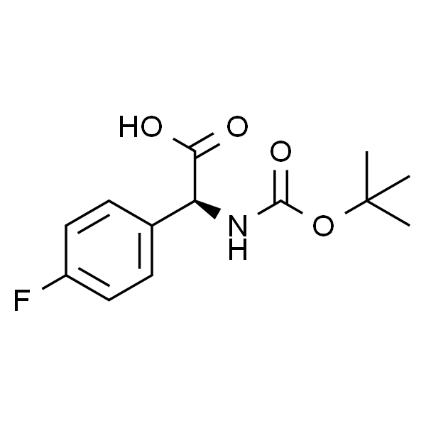 (S)-2-((叔丁氧基羰基)氨基)-2-(4-氟苯基)乙酸