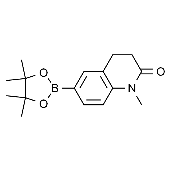 1-甲基-6-(4,4,5,5-四甲基-1,3,2-二氧硼杂环戊烷-2-基)-3,4-二氢喹啉-2(1H)-酮