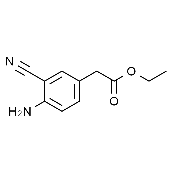 2-(4-氨基-3-氰基苯基)乙酸乙酯