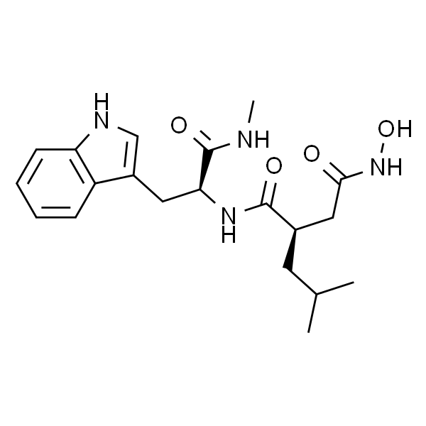 (R)-N1-((S)-3-(1H-吲哚-3-基)-1-(甲胺基)-1-氧代丙-2-基)-N4-羟基-2-异丁基琥珀酰胺