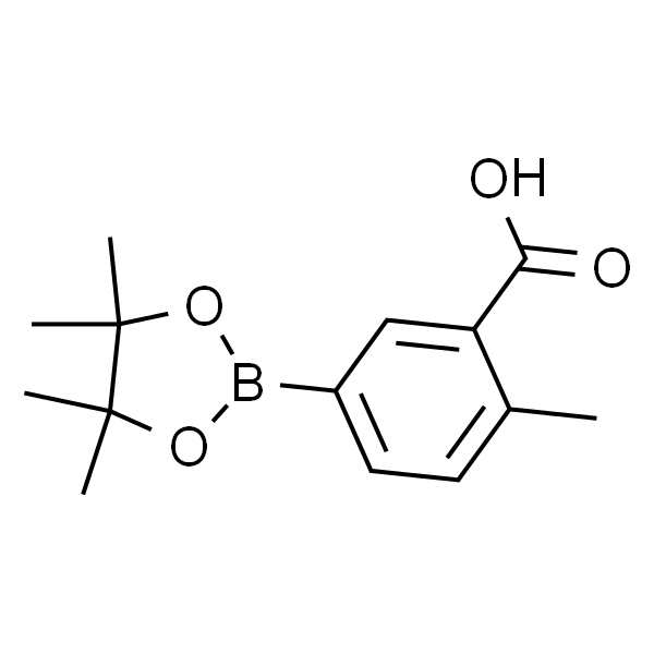 2-甲基-5-(4,4,5,5-四甲基-1,3,2-二氧杂硼杂环戊烷-2-基)苯甲酸