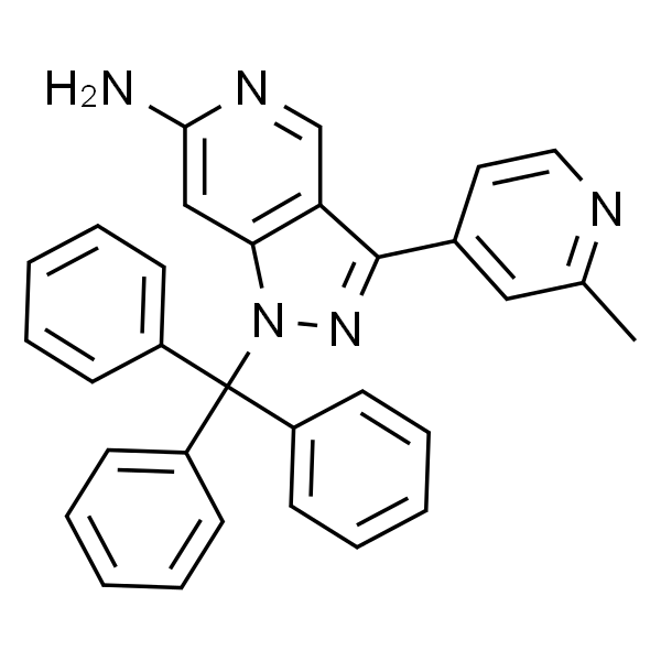 3-(2-甲基吡啶-4-基)-1-三苯甲基-1H-吡唑并[4,3-c]吡啶-6-胺